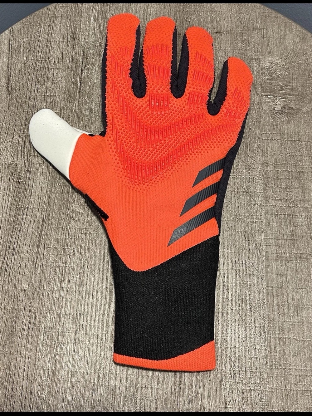 Adidas Predator GL Pro Pc Goalkeeper Soccer Gloves Turbo Red IX3868 Size 11 $160